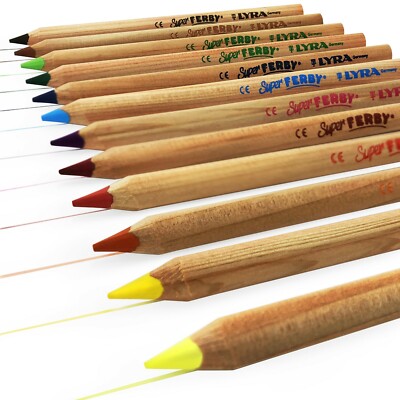 Lyra Waldorf Selection dreieckige Farbstifte - verschiedene Farben - 12er Pack