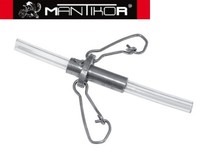 Mantikor Metall Doppel Boom - Wallerwirbel, Seaboom, Wallerboom FüR Welsmontagen