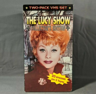 Diamond Entertainment The Lucy Show Collector's Edition 2 Pack VHS Set Brand New