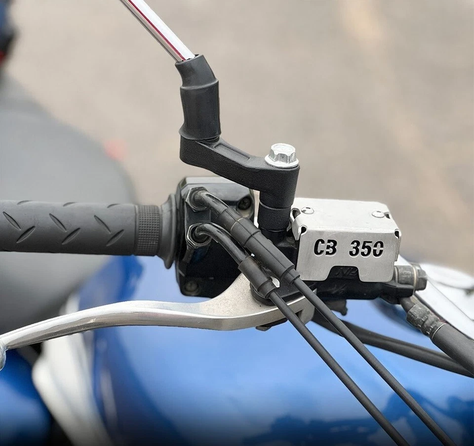 Extensor de espejo apto para HONDA HNESS CB 350 Foto 2 de 3