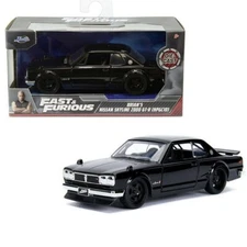 99602 JADA FAST & FURIOUS BRIAN’S NISSAN SKYLINE 2000 GT-R KPGC10 1/32 BLACK