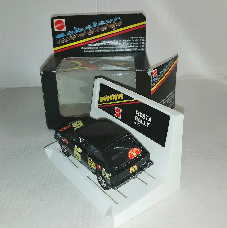 FIESTA RALLY MATTEL MEBETOYS  SCALA 1/43 ART.A127 - Immagine 4 di 4