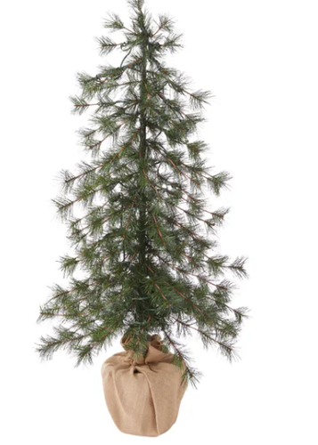 Holiday Alpine Trees with LED lights - Set of 3 - Picture 4 of 7