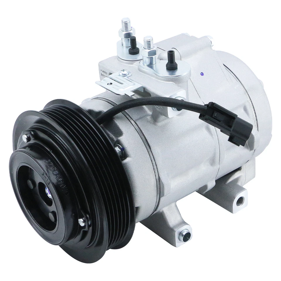 AC Compressor with Clutch for Ford F 250 F 350 F 450 F 550 Super Duty 2008-2010 Foto 3 de 4
