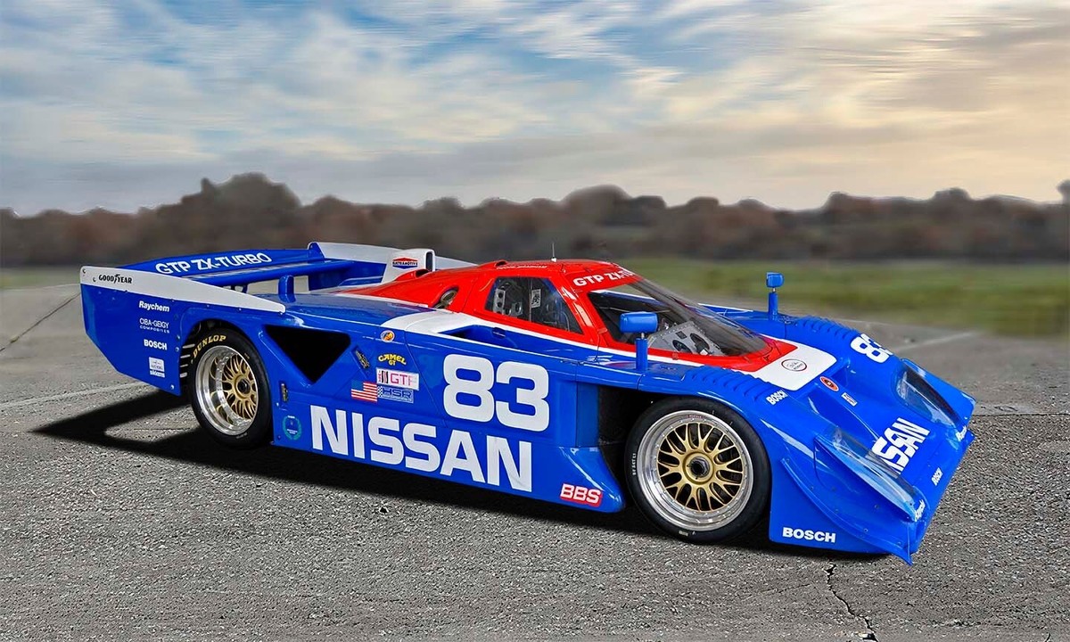 Nissan GTP ZX-Turbo IMSA Prototype Vintage Classic Race Car Nissan GTP ZX-Turbo IMSA Prototype Vintage Classic Race Car