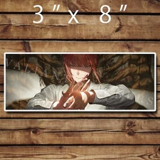 Makima Chainsaw Man Shihai no akuma Slap Vinyl Sticker Bumper Decal Car Decal