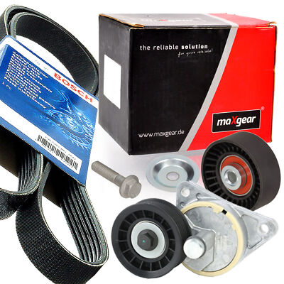 BOSCH 6PK2100 Keilrippenriemen-Satz + Spanner für FORD FOCUS 2.0 MAZDA