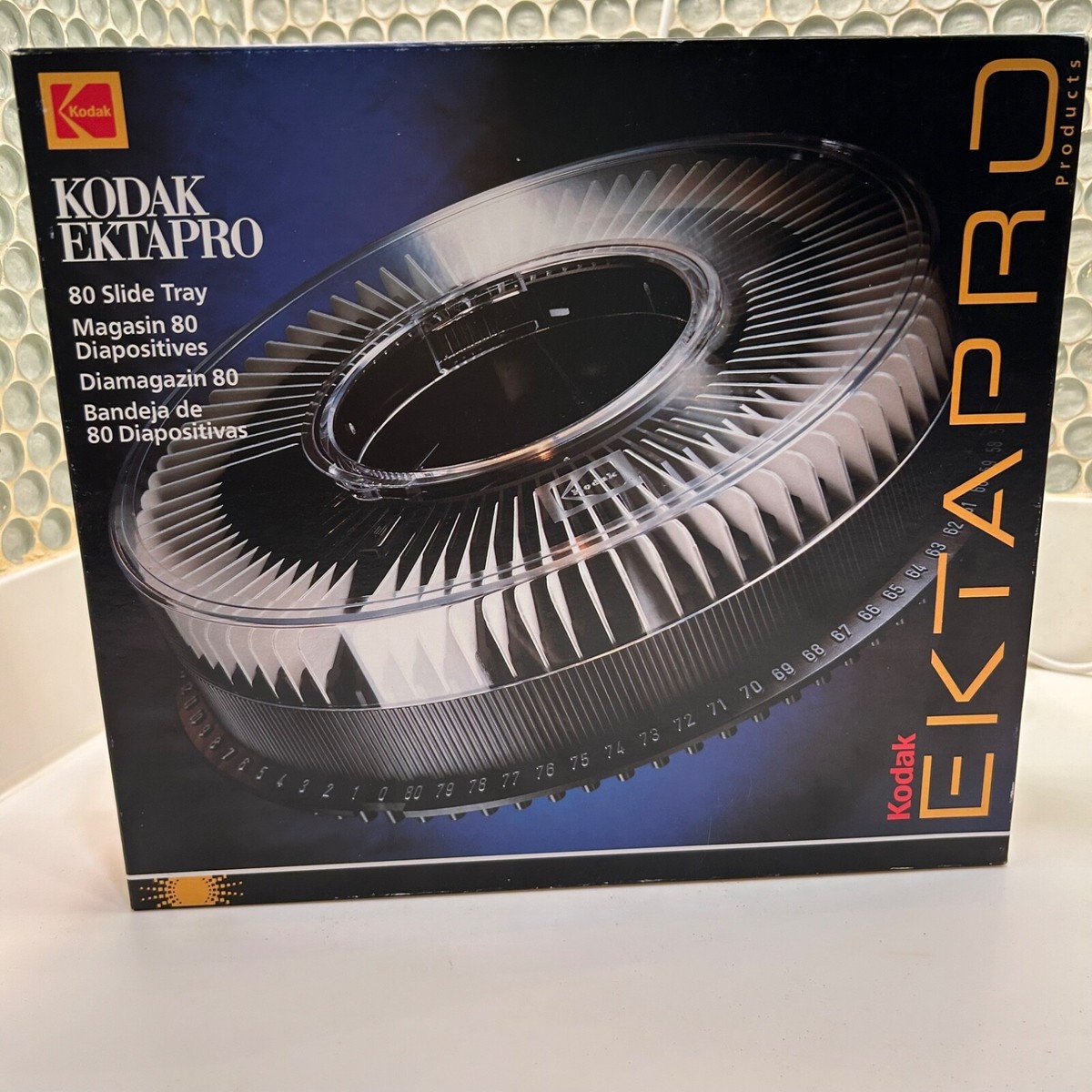 コダックKodak Ektapro 80 Slide Tray Kodak Carousel Slide Tray-80 Count 35mm Slide Tray | USCamera