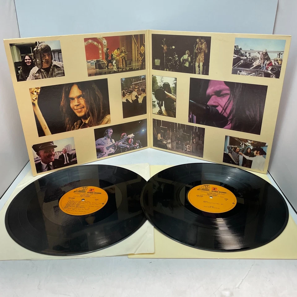 Neil Young ‎Journey Through The Past Vinyl 2xLP OG US 1972 Gatefold VG+/VG+ - Image 3 of 3