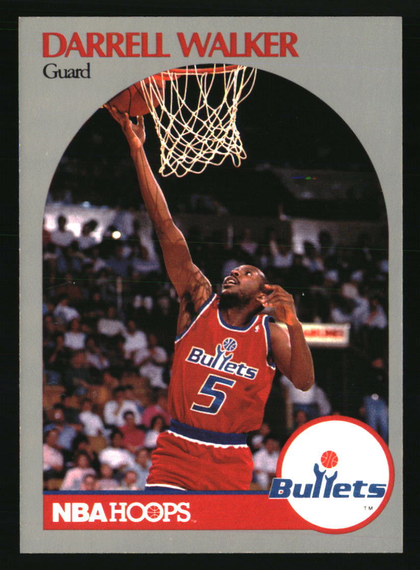 Darrell Walker 1990 Hoops #303 BASKETBALL Card