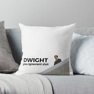 dwight schrute pillow