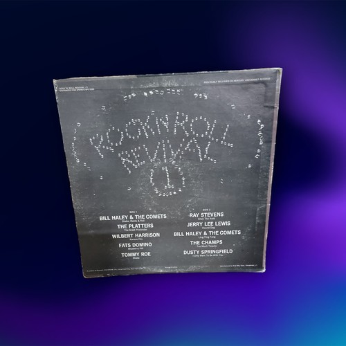 Rock N Roll Revival LP 1971 Original Vinyl Album - Jerry Lee Lewis, Bill Haley - Picture 2 of 3