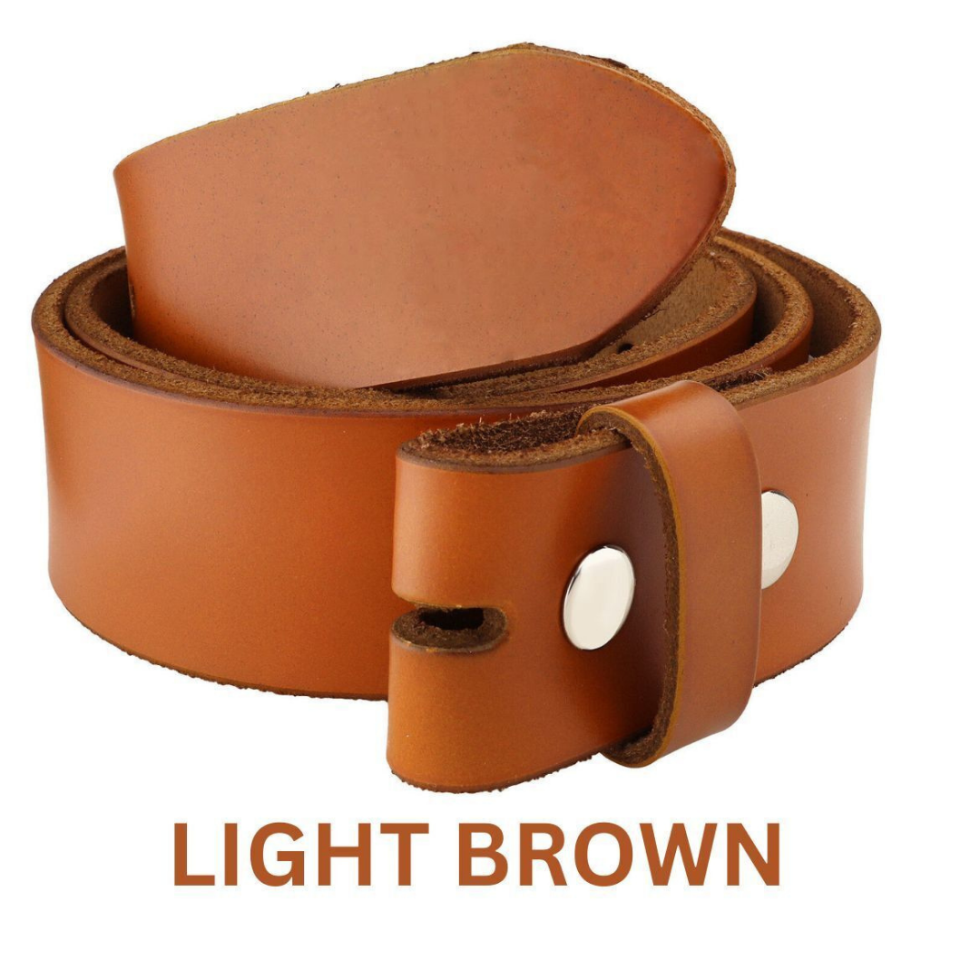 1.4" New Trend Mens Leather Belt Genuine Leather Strap Pin Buckle