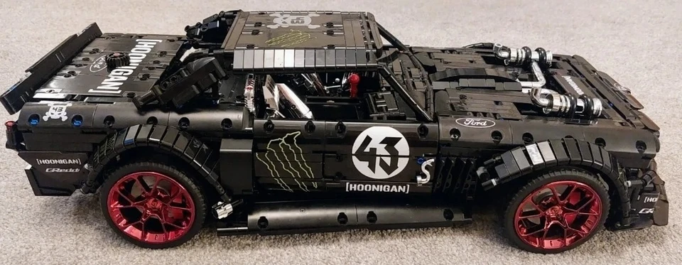 LEGO Ken Block Hoonicorn Custom Sticker Set For Mouldking Technic Set - Image 4 of 4