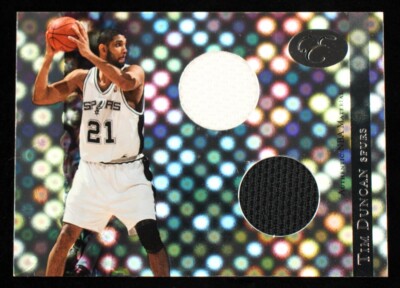 Tim Duncan 2006 -07 Bowman Elevation Power Brokers Relics Dual #RTD # /99 Spurs