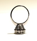 14k white gold 1.61ct VS G diamond cluster fancy ring 4.6g estate womens 7 — photo 7