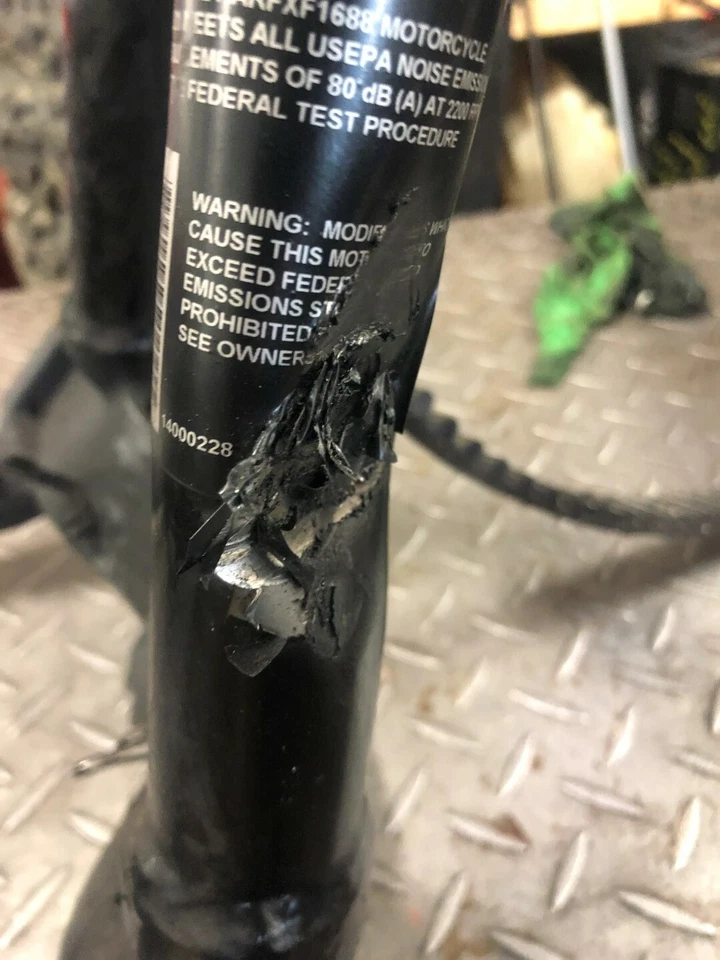 Chassi quadro 12 Harley Davidson FXDWG Dyna Wide Glide - Imagem 4 de 4