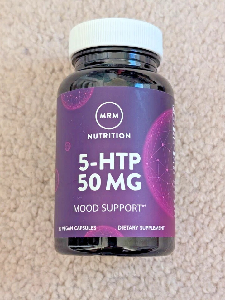 MRM Nutrition 5-HTP 50mg, Suporte ao Humor/Sono, 60 Cápsulas Veganas, Não-OGM - Imagem 4 de 4