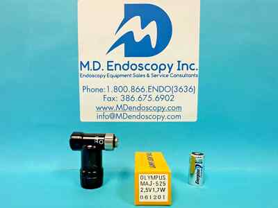 Olympus MAJ-524 Miniature Light Source W/ Brand New Battery & Brand New Bulb NEW