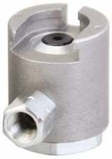 PRO-LUBE Grease Gun Button-Head Coupler: 1/8" NPT Thread, 5/8" Button Diameter