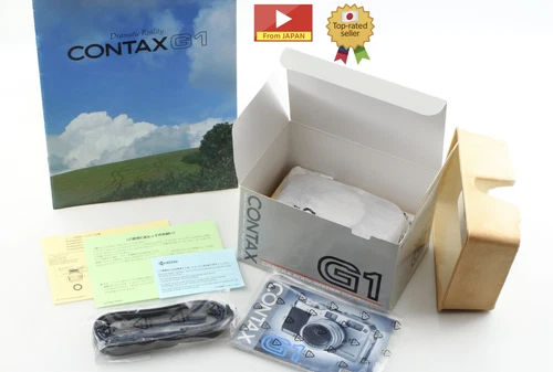 Green Label [Unused in Box w/ Strap ] Contax G1 35mm Film Camera Body From JAPAN
