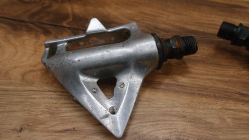 1990's road bike flat platform pedals Shimano RX 100 PD-A550 VIA Japan - Picture 8 of 12