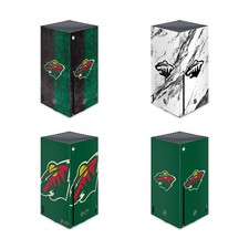 OFFICIAL NHL MINNESOTA WILD VINYL STICKER SKIN DECAL FOR XBOX SERIES X CONSOLE