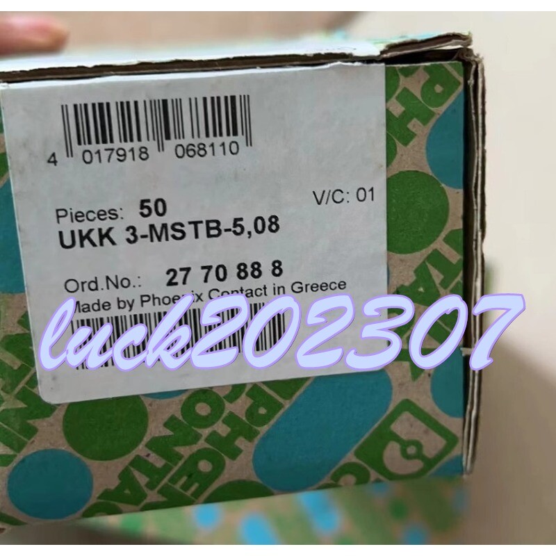 50pcs/box new Phoenix UKK 3-MSTB-5.08 2770888 terminal #TX