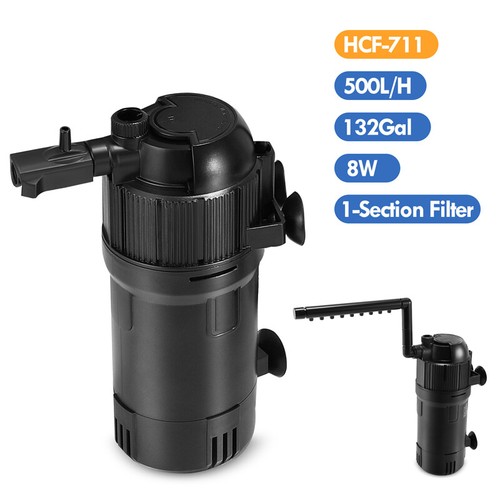 Submersible Fish Tank Internal UV Sterilizers Filter Aquariums Oxygen Water Pump - Picture 29 of 34