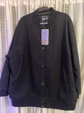 Women's Plus Size Bomber Jacket - Future Collective X Kahlana Barfield Brown 1X