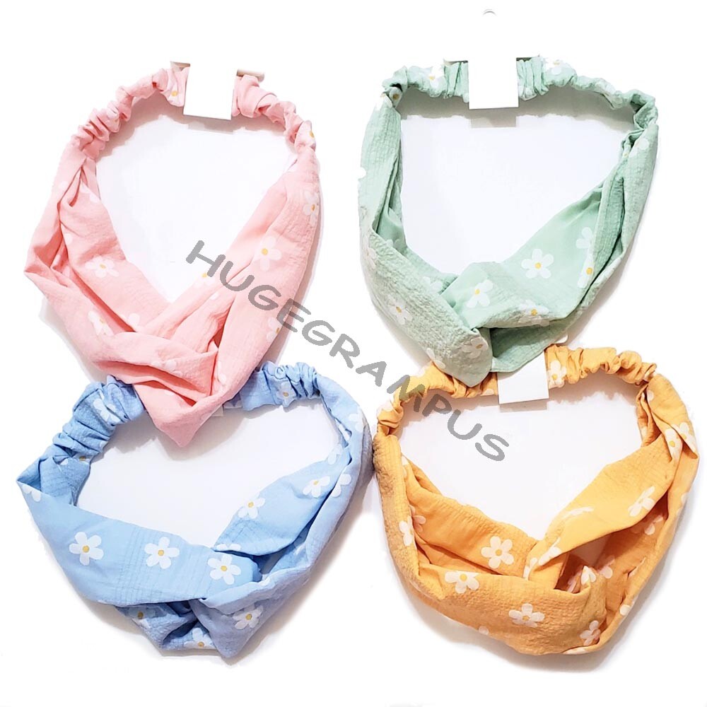 Boho Twisted Headband Yoga Headwrap Hair Wrap 4 PACK Set | eBay display picture 1