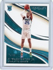 2019/20 Panini Immaculate Rookie #29 PJ Washington Jr. #79/99