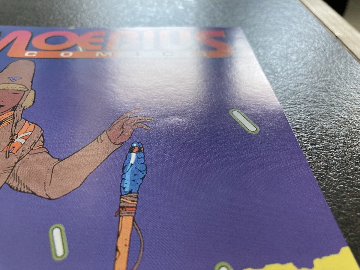 MOEBIUS COMICS #3 CALIBER COMICS 1996 1ST PRINT HTF LOW PRINT RARE