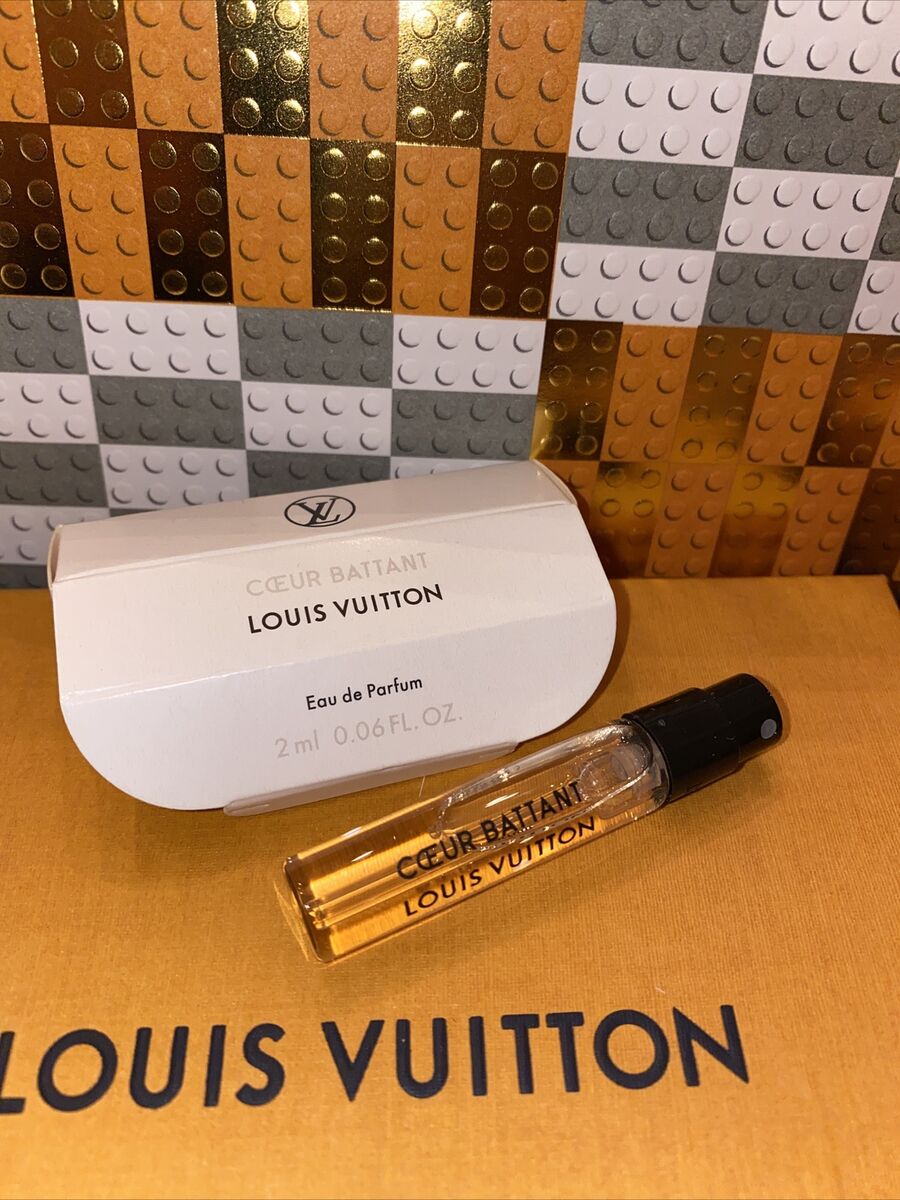New LOUIS VUITTON Coeur Battant Eau De Parfum 2ml 0.06 oz New LOUIS VUITTON Coeur Battant Eau De Parfum 2ml 0.06 oz