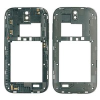 Original Htc One Sv MittelgehäUse Cover Rahmen Kamera Linse, Schwarz