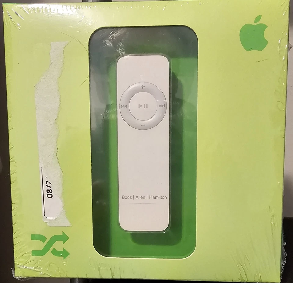 New Sealed Apple iPod shuffle 1st Generation White (512MB) MA133LL/A Vintage - Image 2 of 4