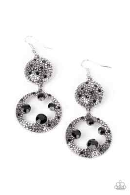 Paparazzi Jewelry Accessories Eastern Entrada Black Earrings
