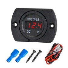 Volt Gauge Meter Voltage Led Digital Display Dc 12v-24v Car Panel Voltmeter Volt Gauge Meter Voltage Led Digital Display Dc 12v-24v Car Panel Voltmeter