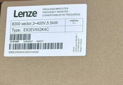 E82EV552K4C 1PC NEW Sealed Lenze 8200 Vector Frequency Inverter E82EV552K4C