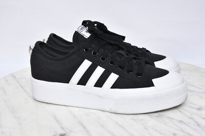 Nizza Trainers Adidas Nizza Black And White Womens Adidas Nizza
