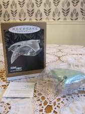 Hallmark Keepsake Ornament STAR TREK Next Generation ROMULAN WARBIRD 1995 Lights