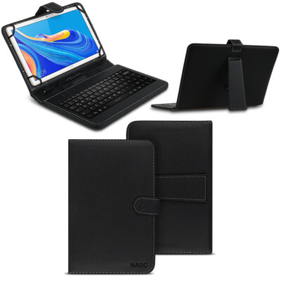 Schutzhülle Huawei MediaPad M6 10.8 Tastatur Hülle Tasche QWERTZ Keyboard USB