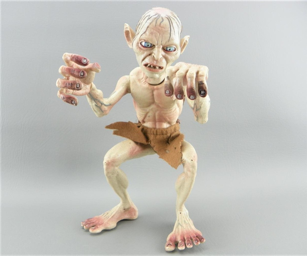 Toy Biz 2003 NLP Marvel Smeagol Gollum Hobbit LOTR Lord of Toy Biz 2003 NLP Marvel Smeagol Gollum Hobbit LOTR Lord of