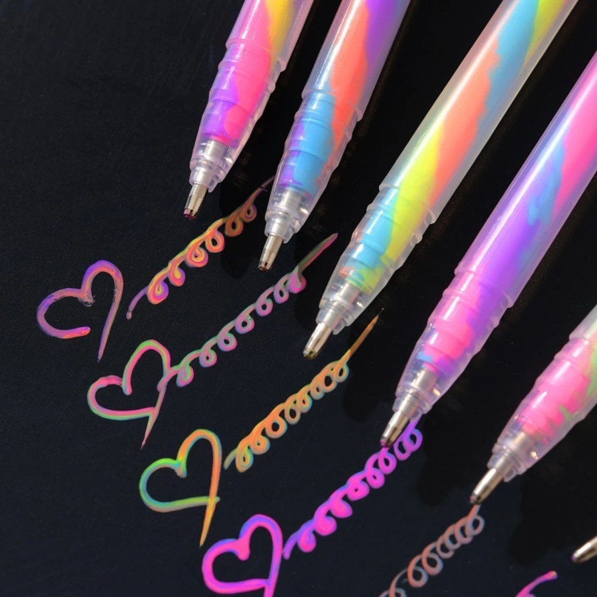 Pens Set Vibrant Colors Smooth Writing Diy Crafts