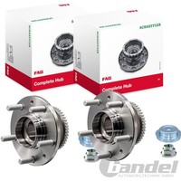 2X FAG RADLAGER-SATZ Hinten Passend FÜR Mazda 323 6 626 MPV Premacy Links+Rechts