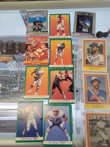 baseball and football card 1989 thru 95 various conditions - Picture 2 of 3