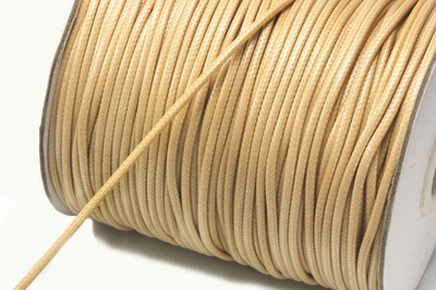 INWARIA Kordel gewachst Ø 0,5/1/2/3 mm Schnur 5m Band Perlenschnur, BK-45