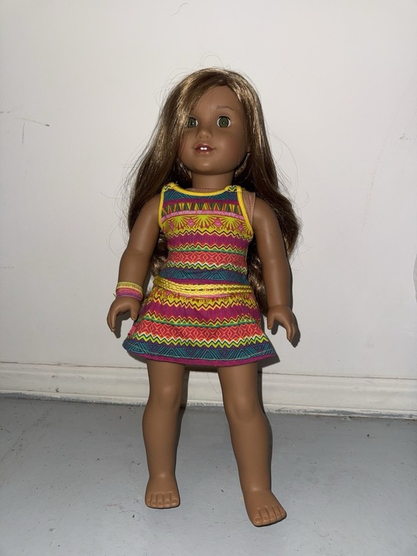 American Girl 18" Lea Clark Original 2016 Girl of the Year Outfit & Accessories