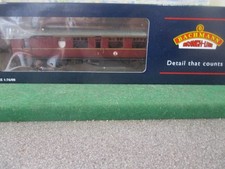 BACHMANN63FT THOMPSON COMPOSITE BRAKE COACH BR MAROON. CAT NO.34-428
