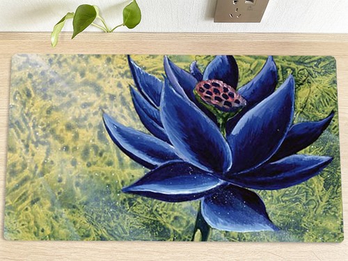 MTG Black Lotus Table Playmat TCG CCG Gaming Pad Trading Card Game Mat Mousepad